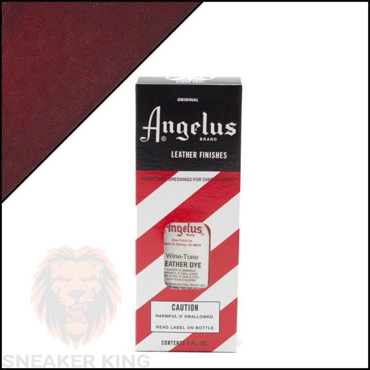 Барвник для шкіри Angelus leather dye Winetone (тон вина) made in USA